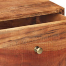 vidaXL nyers akácfa tálalóasztal 90 x 35 x 75 cm