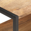 vidaXL tömör mangófa tálalószekrény 110 x 35 x 65 cm