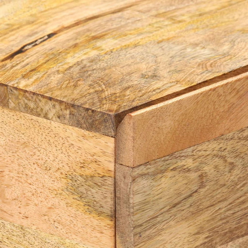 vidaXL tömör mangófa tálalóasztal 100 x 35 x 76 cm