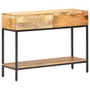 vidaXL tömör mangófa tálalóasztal 100 x 35 x 76 cm