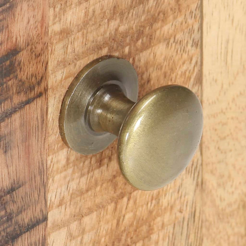 vidaXL nyers mangófa éjjeliszekrény 40 x 30 x 50 cm