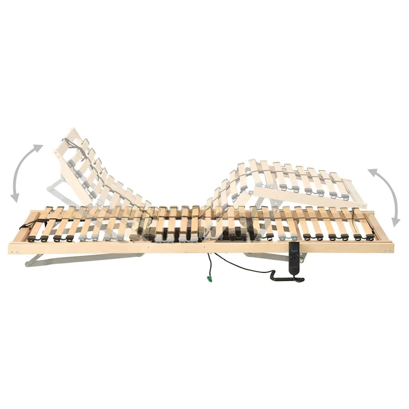 vidaXL 7 zónás 28 léces elektromos ágyrács 70 x 200 cm