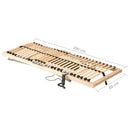 vidaXL 7 zónás 28 léces elektromos ágyrács 80 x 200 cm