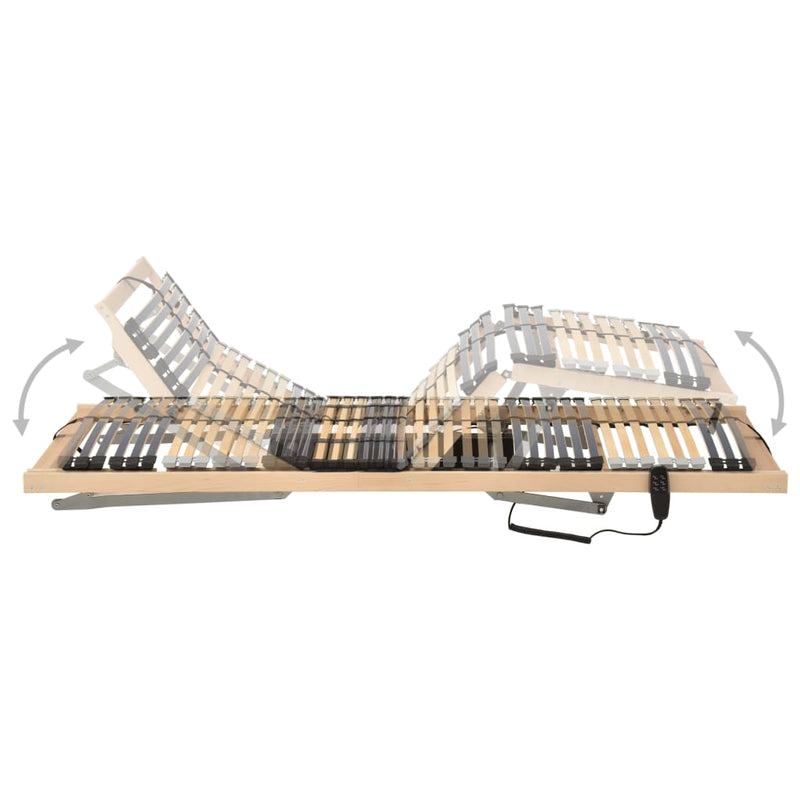 vidaXL 7 zónás 42 léces elektromos ágyrács 70 x 200 cm