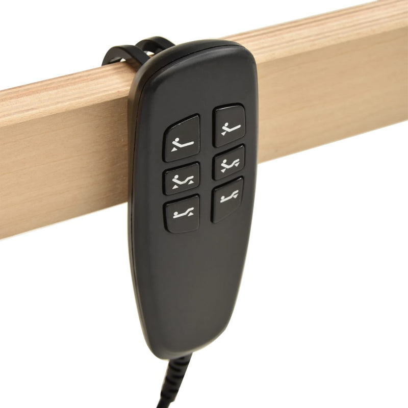 vidaXL 7 zónás 42 léces elektromos ágyrács 90 x 200 cm