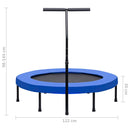 vidaXL fitnesz trambulin kapaszkodóval és biztonsági párnázással 122 cm