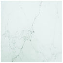 vidaXL fehér edzett üveg asztallap márványdizájnnal 70 x 70 cm 6 mm