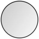 vidaXL fekete falitükör 60 cm