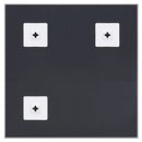 vidaXL ezüstszínű tükör 60 x 60 cm