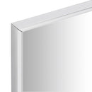 vidaXL ezüstszínű tükör 60 x 60 cm