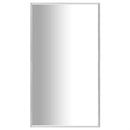 vidaXL ezüstszínű tükör 80 x 60 cm