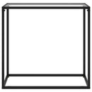 vidaXL átlátszó edzett üveg tálalóasztal 80 x 35 x 75 cm