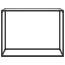 vidaXL átlátszó edzett üveg tálalóasztal 100 x 35 x 75 cm