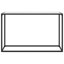 vidaXL fehér edzett üveg tálalóasztal 120 x 35 x 75 cm