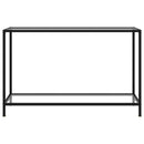 vidaXL átlátszó edzett üveg tálalóasztal 120 x 35 x 75 cm