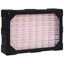 vidaXL többfiókos szervező 64 fiókkal 52 x 16 x 37,5 cm