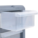 vidaXL 2 db többfiókos szervező 12 fiókkal 26,5 x 16 x 26 cm