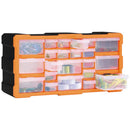 vidaXL többfiókos szervező 22 fiókkal 49 x 16 x 25,5 cm