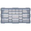 vidaXL többfiókos szervező 22 fiókkal 49 x 16 x 25,5 cm