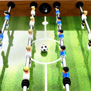 vidaXL világosbarna és fekete csocsóasztal 60 kg 140 x 74,5 x 87,5 cm