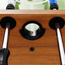vidaXL világosbarna és fekete csocsóasztal 60 kg 140 x 74,5 x 87,5 cm