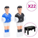 vidaXL 22 db csocsó játékos figura 12,7 mm hosszú rúdhoz