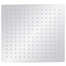 vidaXL négyszögletes rozsdamentes acél esőztető zuhanyrózsa 30x30 cm