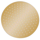 vidaXL aranyszínű kerek rozsdamentes acél esőztető zuhanyrózsa 30 cm