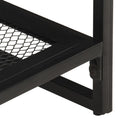 vidaXL tömör mangófa tálalóasztal 110 x 35 x 75 cm