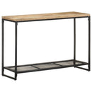 vidaXL tömör mangófa tálalóasztal 110 x 35 x 75 cm