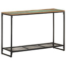 vidaXL tömör újrahasznosított fa tálalóasztal 110 x 35 x 75 cm