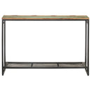 vidaXL tömör újrahasznosított fa tálalóasztal 110 x 35 x 75 cm
