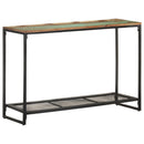 vidaXL tömör újrahasznosított fa tálalóasztal 110 x 35 x 75 cm