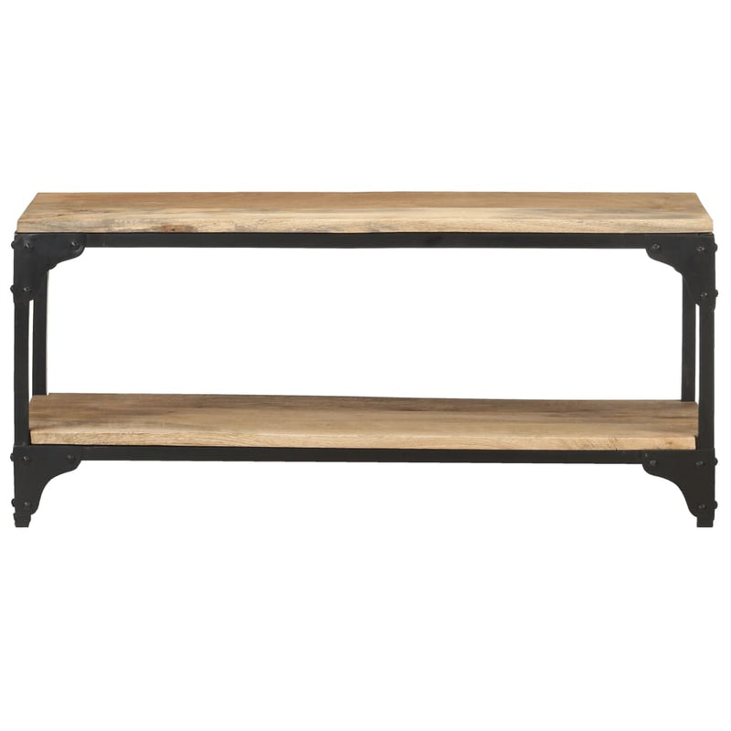 vidaXL tömör mangófa dohányzóasztal 90 x 30 x 40 cm