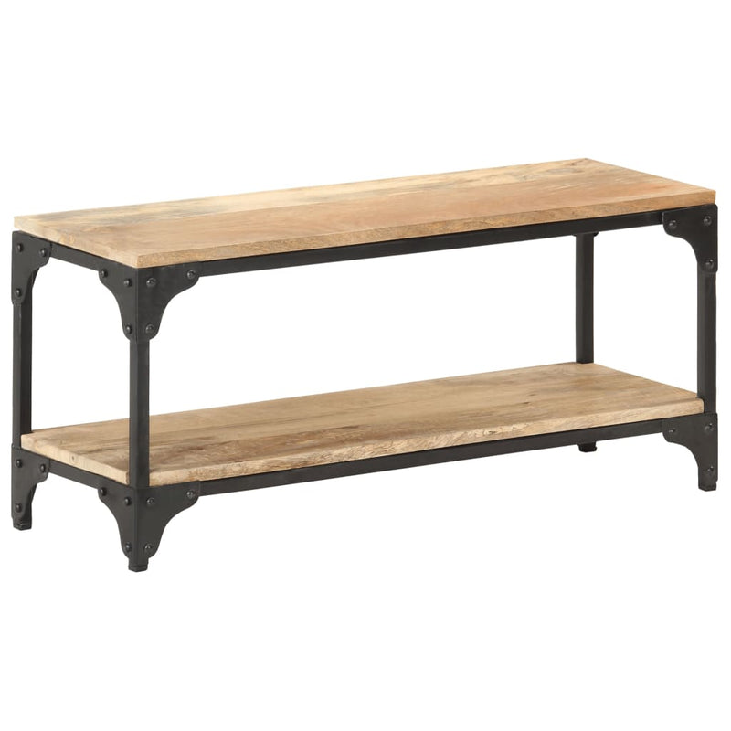 vidaXL tömör mangófa dohányzóasztal 90 x 30 x 40 cm