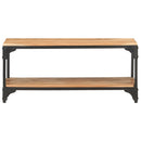 vidaXL tömör akácfa dohányzóasztal 90 x 30 x 40 cm