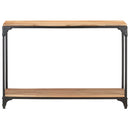 vidaXL tömör akácfa tálalóasztal 110 x 30 x 75 cm