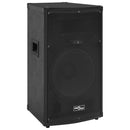 vidaXL fekete professzionális passzív hifi színpadi hangszóró 1000 W