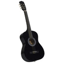 vidaXL fekete 3/4-es klasszikus gitár és tok kezdőknek 36"