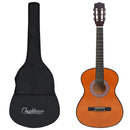 vidaXL 3/4-es klasszikus gitár és tok kezdőknek 36"