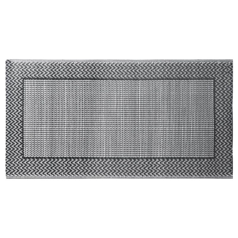 vidaXL szürke PP kültéri szőnyeg 80 x 150 cm