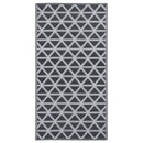 vidaXL kültéri szőnyeg ARAKIL fekete 120x180 cm PP