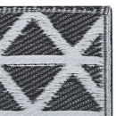 vidaXL kültéri szőnyeg ARAKIL fekete 160x230 cm PP