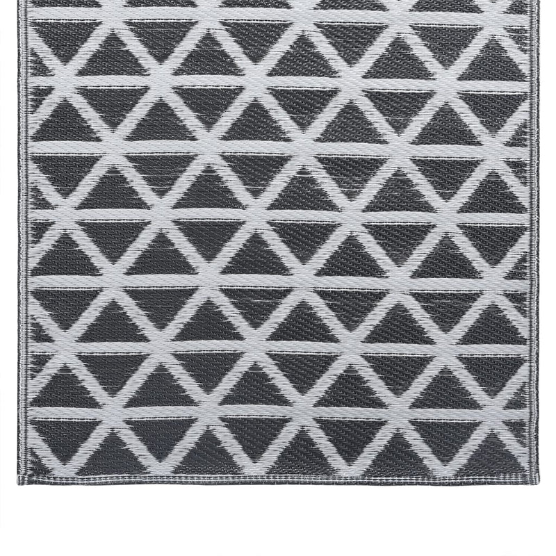 vidaXL kültéri szőnyeg ARAKIL fekete 160x230 cm PP