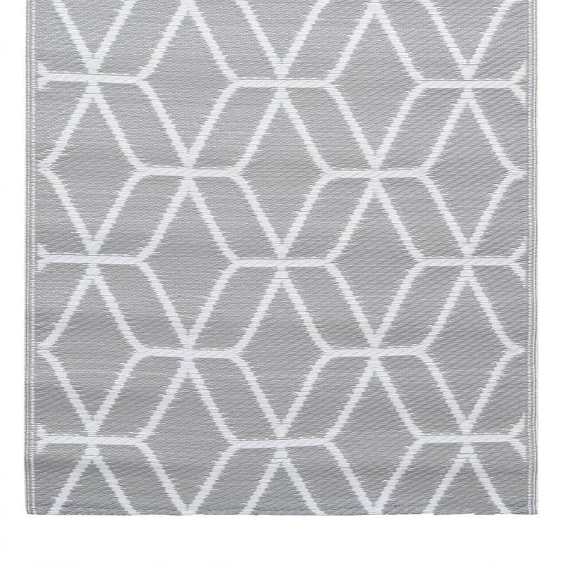 vidaXL kültéri szőnyeg ARAKIL szürke 80x150 cm PP