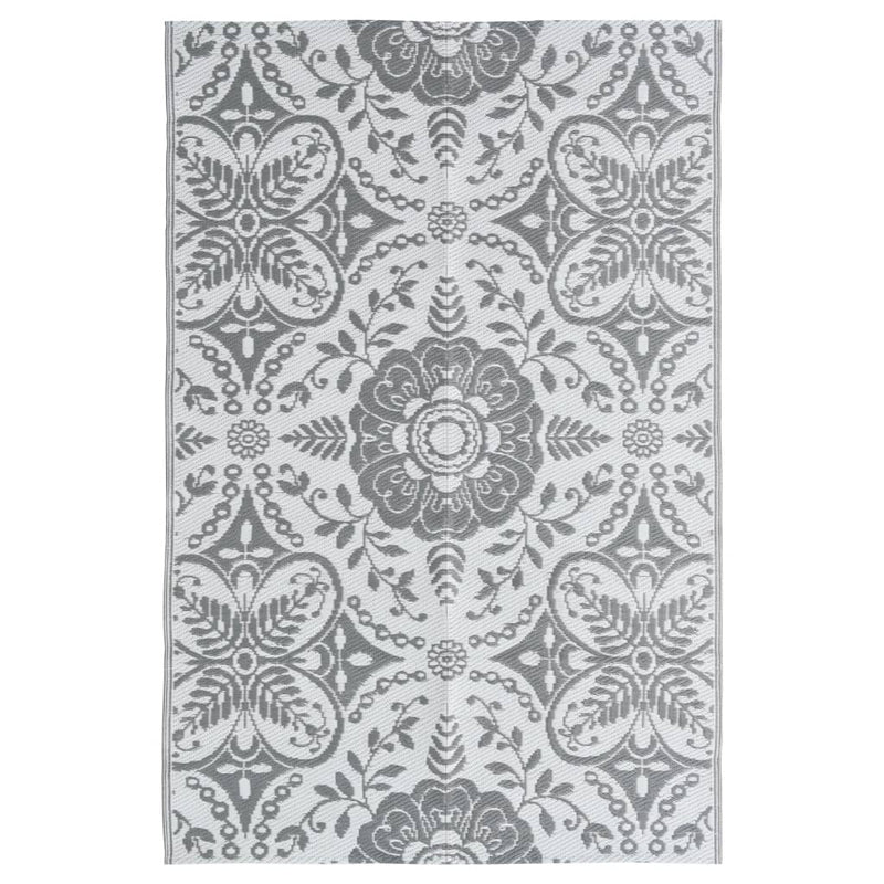 vidaXL kültéri szőnyeg ARAKIL világosszürke 190x290 cm PP