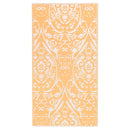 vidaXL ARAKIL narancssárga-fehér PP kültéri szőnyeg 160 x 230 cm