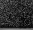 vidaXL fekete kimosható lábtörlő 40 x 60 cm