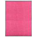 vidaXL rózsaszín kimosható lábtörlő 90 x 120 cm