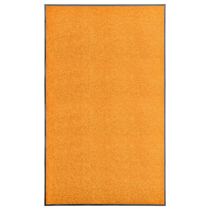 vidaXL narnacssárga kimosható lábtörlő 90 x 150 cm